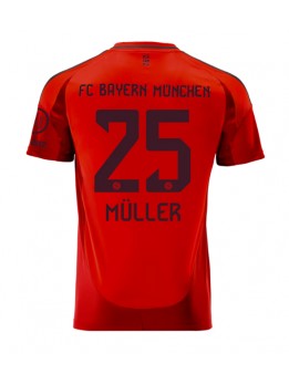 Bayern Munich Thomas Muller #25 Replika Hemmakläder 2024-25 Kortärmad